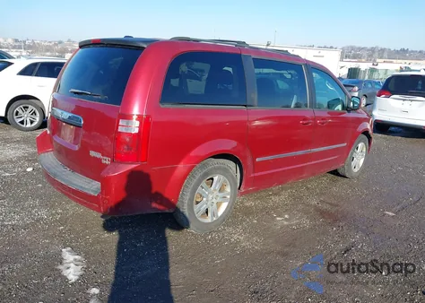 2010 Dodge Grand Caravan Crew из США, поврежденный, VIN 2D4RN6DX2AR447393